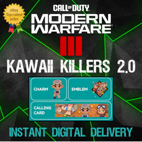 Bundle Kawaii Killers 2.0 - Call of Duty Modern Warfare III MW3 MWIII 😊 - Photo 1/1