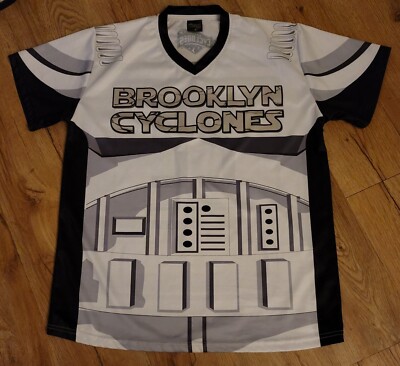 Brooklyn Cyclones Promotional Star Wars Stormtroopers Jersey Men's