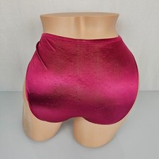 Vintage Fuchsia Second Liquid Skin Satin Shiny Slippery Silky Panties S Small 5