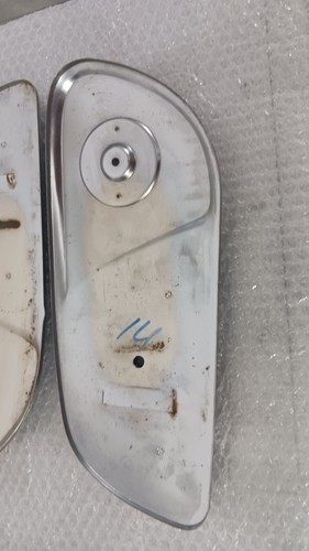 1968-1969 Honda CA175 CD175 Sloper chrome tank side covers, a pair - Picture 24 of 24
