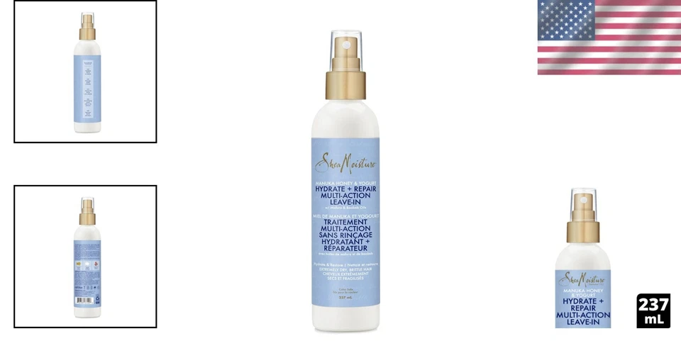 Manuka Honey & Yogurt 9.17oz Hydrate & Repair Leave-In Treatment, Cruelty-Free - Image 2 of 4