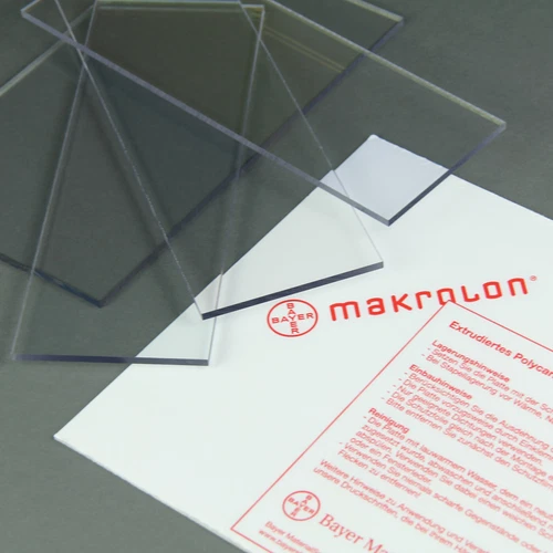 MAKROLON® (32-216€/m²) LEXAN 2 - 15 mm POLYCARBONAT GLAS SCHEIBE GLASKLAR STARK - Bild 1 von 7