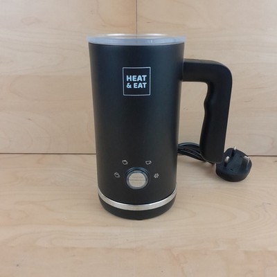 HEAT & EAT 2-in-1 Kaffee- und heiße Schokoladenmaschine/Milchaufschäumer 600W elektrisches Schwarz
