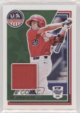 2022 Panini USA Baseball Stars & Stripes Materials Gold 82/99 Austen Roellig 4z8