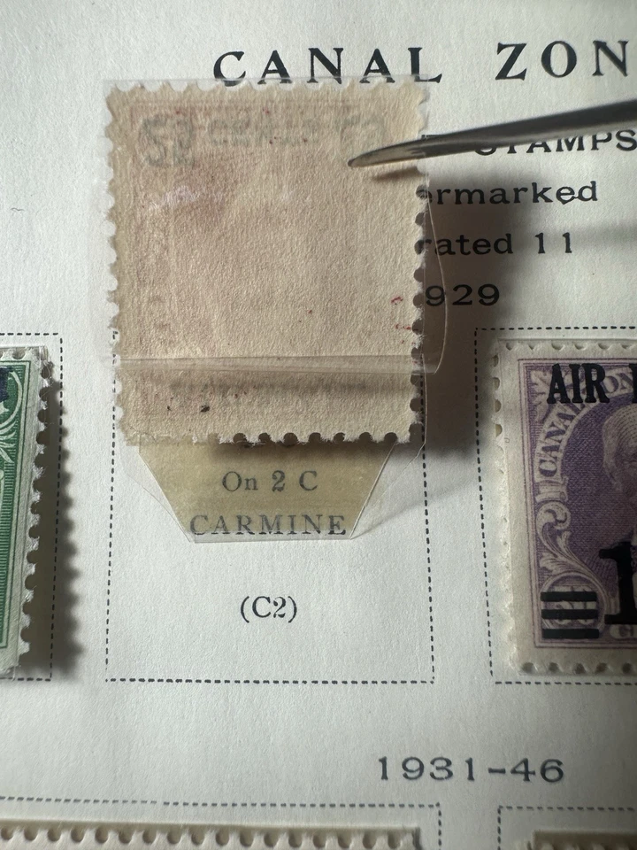 Canal Zone #C3, C4, C5, C6, C7, C8, C9, C10, C11, C12, C13 - C20 Mint NH Airmail - Image 2 of 4