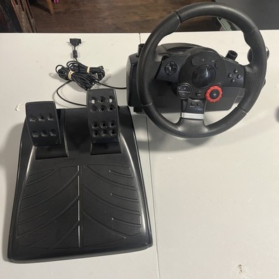 Logitec Driving Force GT Simulator Racing Wheel Pedal PC PS3 USED Missing Piece