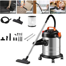 Wet And Dry Vacuum Cleaner Industrial 20ltr 1200w Stainless Alloy