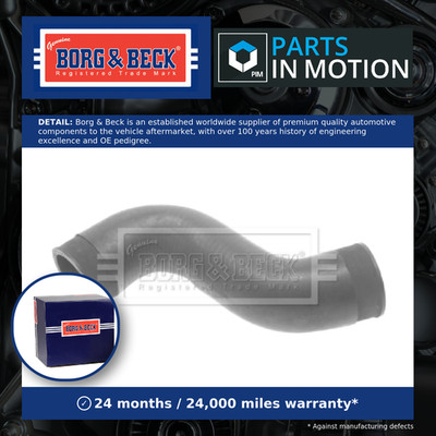 Turbo Hose Rear Lower, Left BTH1138 Borg & Beck Charger 6Q0145828D 6Q0145828F