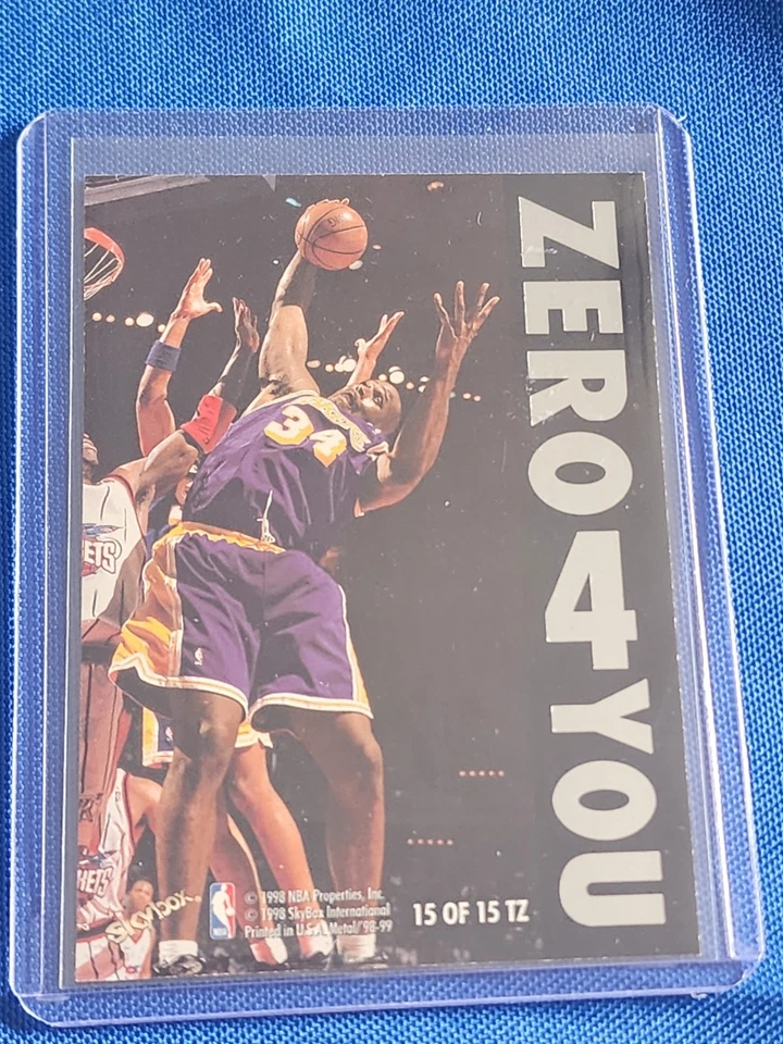 1998-99 METAL UNIVERSE TWO 4 ME/ZERO 4 YOU: SHAQUILLE O'NEAL #15  - Image 2 of 2