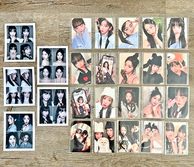 LE SSERAFIM UNFORGIVEN ALBUM WEVERSE QR VER PHOTOCARD OFFICIAL PAD
