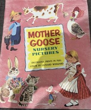 Mother Goose Nursery Pictures 1957-1958, 7 Prints