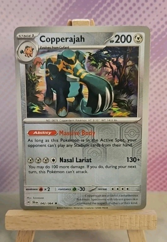 Pokémon TCG: Copperajah (Reverse Holo) 042/064 - Shrouded Fable - NM Condition