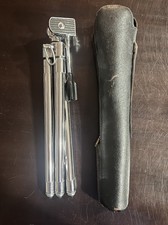 Alpex aluminum table tripod w/accordion legs, pan head W/ Case