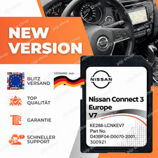 Nissan Connect 3  v7 SD-Karte Europa + Turkey  NEUESTE VERSION
