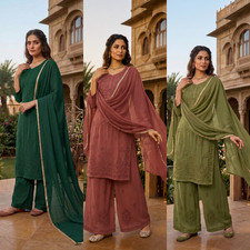 Pakistani Salwar Kameez Ready To Wear Suits Indian Wedding Party Bollywood Dress