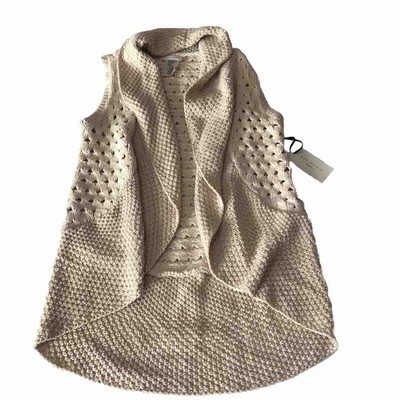 Max Studio Kids Sweater Girls Medium 10 12 Cardigan Boho Cowgirl Surfer Girl
