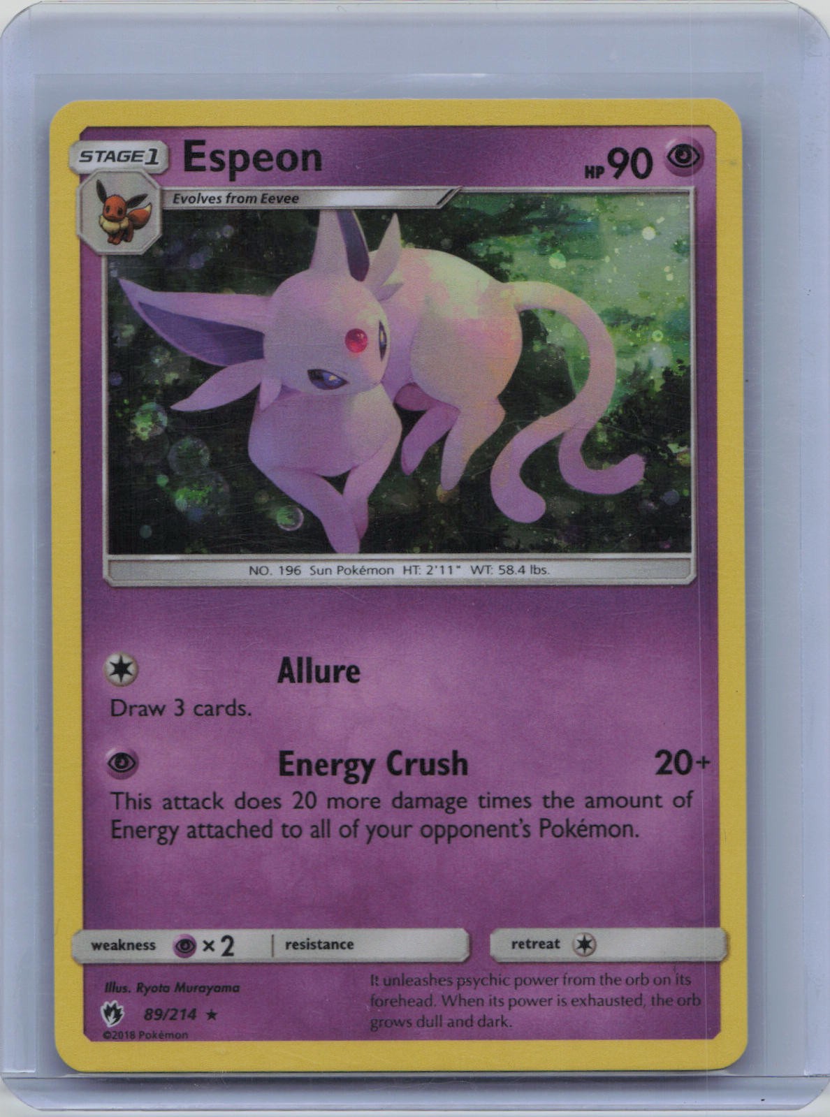#Espeon #089/214 Promo Near Mint or Better Pokemon