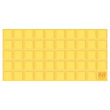 50 Pcs PBT Keycap Set DSA Mechanical Numeric Keypads for Keyboard, Yellow
