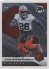 2021 Panini Mosaic Rookies Jeremiah Owusu-Koramoah #365 0q1p