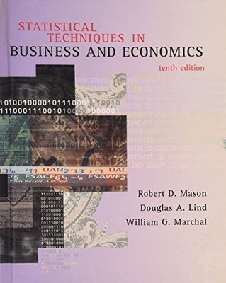 Statistical Techniques In Busi - VERY GOOD