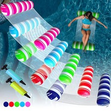 5 Pack Inflatable Pool Floats Adult Size Water Hammock,Hammock Floats for Adu...