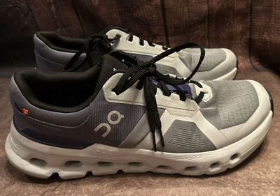 On Cloud Cloudrunner Sneakers Shoes Gray Walking Running  display picture 3