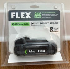 FLEX 24V 2.5Ah Lithium Battery - FX0111-1 New Sealed In Retail Packaging