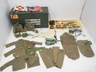 Vintage Hasbro GI Joe Official Footlocker Accessory Lot Manuals Gear Uniforms