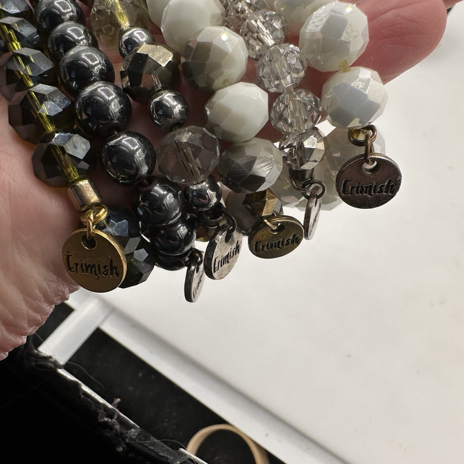 Erimish Beaded Bracelet Stack Set Stretch Layered… - image 12