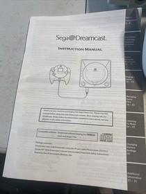 SEGA DREAMCAST GAME CONSOLE W/ Original CD & Instructions IN ORIGINAL BOX!