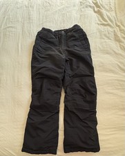 Lands  End Squall Snowpants Kids 10 Iron Knees And Seat Reinforced