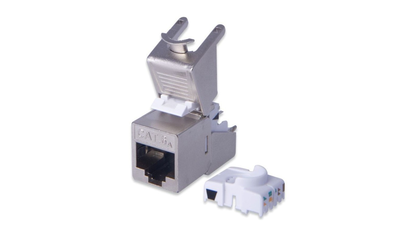 Keystone RJ45 (8p8c) Module Cat.6A STP Cat. 6A DN-93617