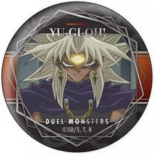 Yu-Gi-Oh! Duel Monsters Badge Collection Yami Marik 56mm Metal Pin Used