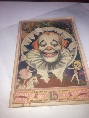 1931 RINGLING BROS AND BARNUM & BAILEY CIRCUS MAGAZINE AND DAILY REVIEW MJR