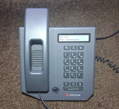Polycom CX300 R2 VoIP Desktop USB Plug & Play PC Laptop Phone For Microsoft Mic