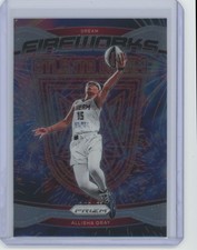 Allisha Gray Fireworks 2024 Panini Prizm WNBA #6