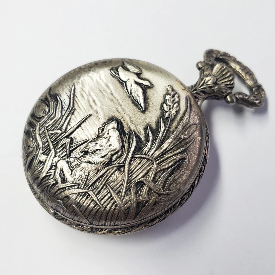 Vintage 1960s Majestime Men’s Manual Wind Pocket Watch - 17 Jewels - Image 4 of 4