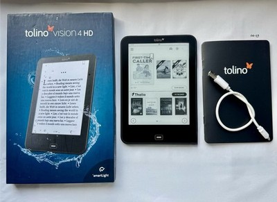 Tolino Vision 4 HD, 6 Zoll Display, Top Zustand mit OVP #06-19
