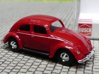 1/87 Busch Vw KäFer Dunkelrot BrezelkäFer 42700-112