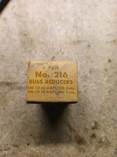 One Pair of Bussman Buss Fuse Reducer No. 216
