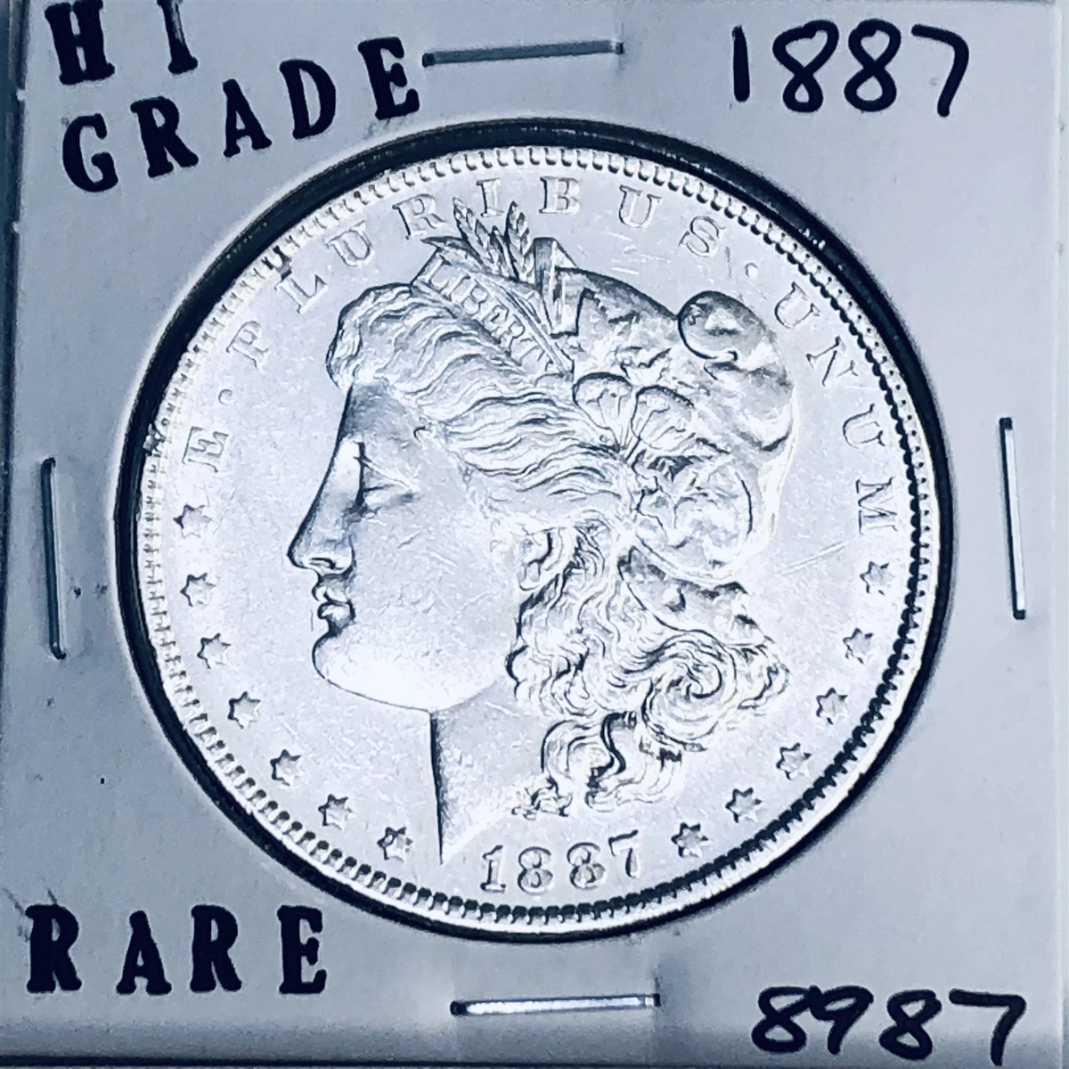1887年 MORGAN SILVER DOLLAR モルガン・ダラー 銀貨 1887 Morgan