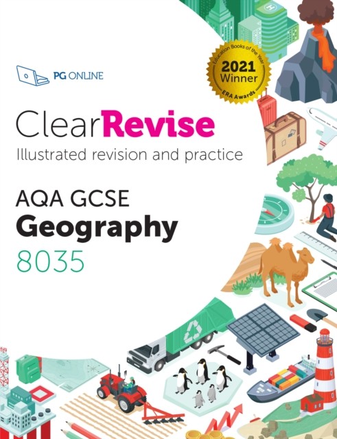 ClearRevise AQA GCSE Geography 8035 by PG Online (Paperback Book)