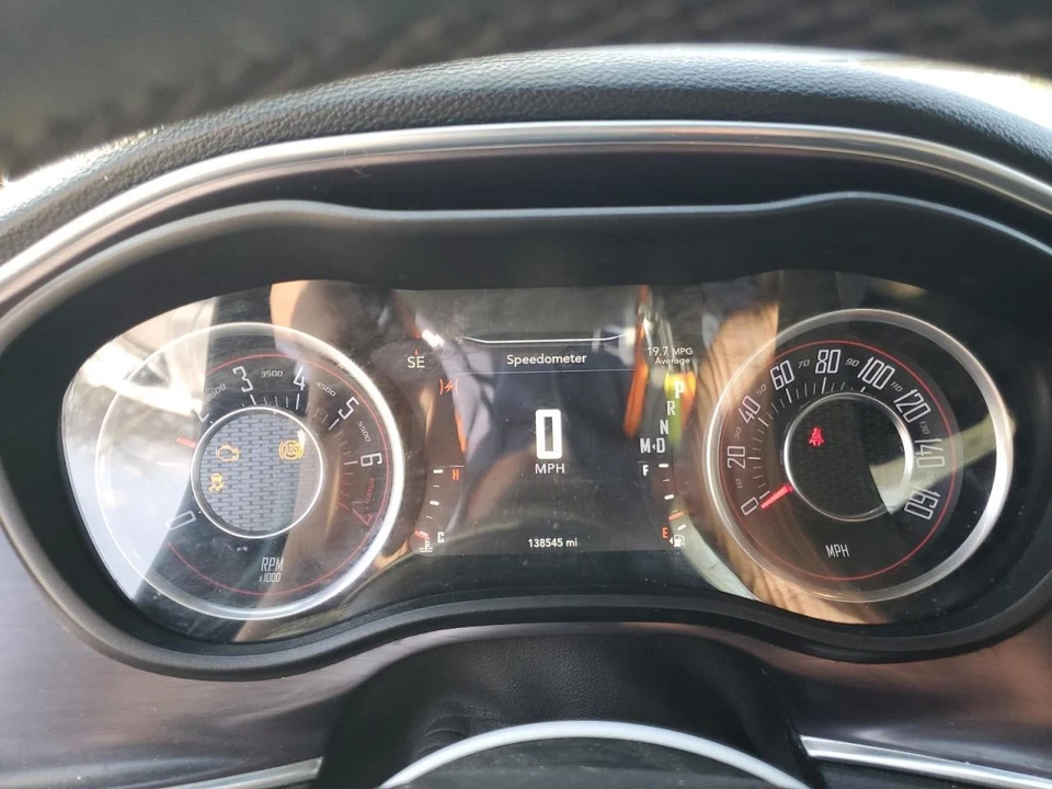 Rueda usada se adapta a: Dodge Challenger 2015 18x7-1/2 aleación 5 radios acabado carbono satinado Foto 3 de 4