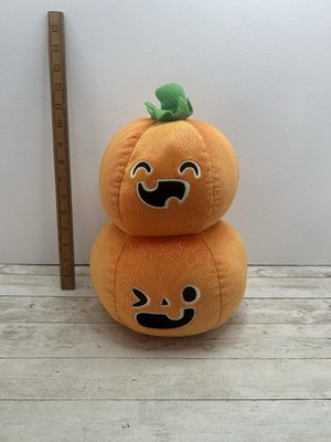 Halloween Peek & Boo 2 Ebenen Kürbis Squishy in Top Zustand Squishees
