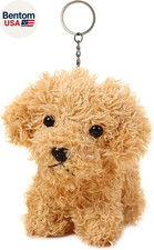 Cute Stuffed Animal Dog Plush Animal Keychain, Fashion Accessory Backpack Clips,
