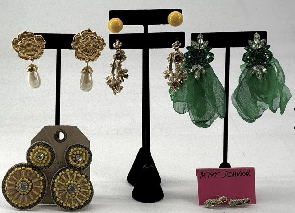 Kate Spade&Betsy Johnson, Modern Gold &YellowJewelry Gorgeous! Free S/h - Image 3 of 4