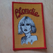 Blondie Portret Haftowana naszywka do prasowania