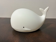 Whale Silicone Nursery Color Changing Rechargeable Night Light Decor Lamp LED