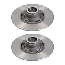 2 Bremsscheiben voll Ø 238 mm 8 mm A.B.S. für u.a. RENAULT CLIO