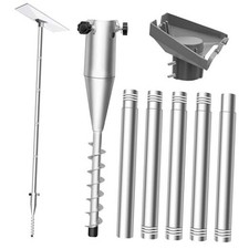 10FT Starlink Gen 3 Ground Pole Mount Kit  Durable 1.5'' Diameter Pole,Starlink